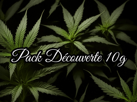 Pack Découverte 10g 3 Fleurs + 1 Résine
